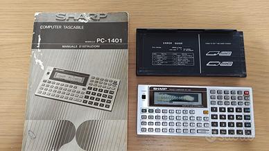 Computer tascabile SHARP PC 1401 vintage