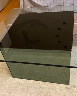 Tavolino  Fumo Blok di Acerbis, design Nanda Vigo