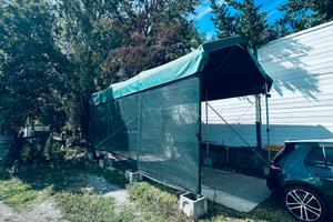 Tettoia camper