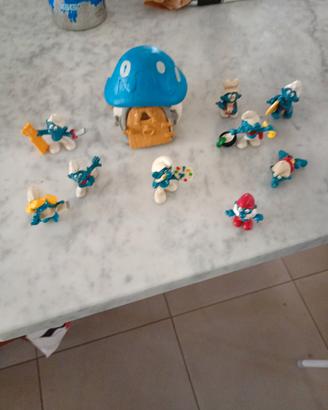 puffi con casetta 