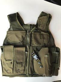 GILET TATTICO CON FONDINA
