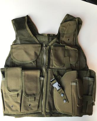 GILET TATTICO CON FONDINA