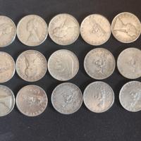 nr 15 500 lire d'argento