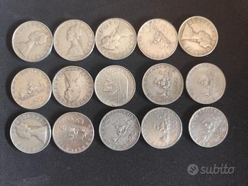 nr 15 500 lire d'argento