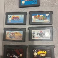 Lotto giochi Game boy Advanced