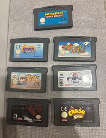 Lotto giochi Game boy Advanced