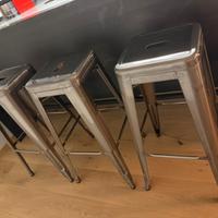 Sgabelli industriali piano bar