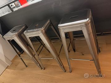 Sgabelli industriali piano bar