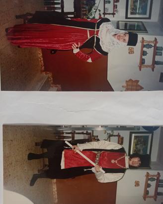 completo d'epoca isabella di Castiglia e Colombo