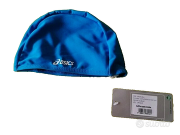ASICS cuffia bimbo x piscina/ mare, nuova con etic