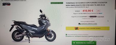 Scarico gpr