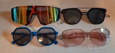 occhiali da sole assortiri