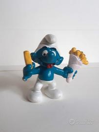 Puffo con le patatine sacchetto rosa RARO