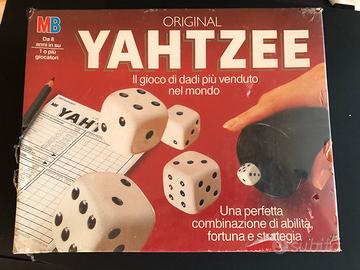 Yahtzee gioco anni 80 sigillato