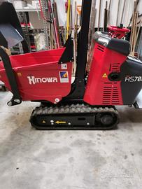 Mini Dumper Hinowa HS701 extra Nuova 2023