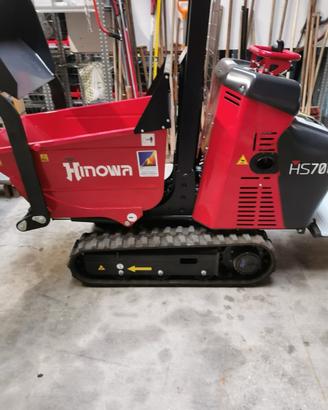 Mini Dumper Hinowa HS701 extra Nuova 2023
