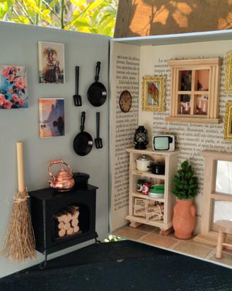 Libro-scatola con dentro un po' di casa!