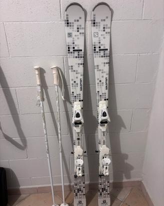 Atomic Pure White donna 151 + attacchi + bastoncin