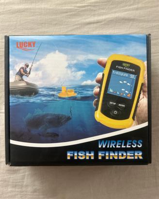 Lucky wireless fish finder-ecoscandaglio mai usato