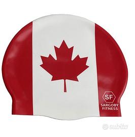 Cuffia da nuoto CANADA adulti silicone nuovo