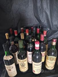 Vini vari d'annata (18 bottiglie)