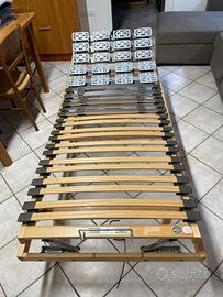 Rete singola a doghe sollevabile manualmente