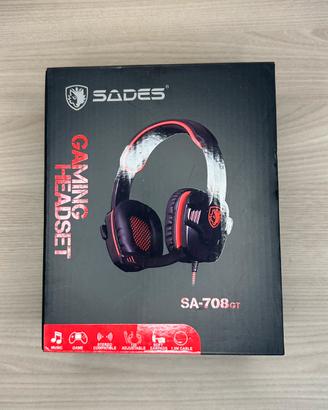 Cuffie da Gaming SADES SA-708GT