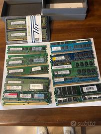 Svariati Moduli RAM per PC