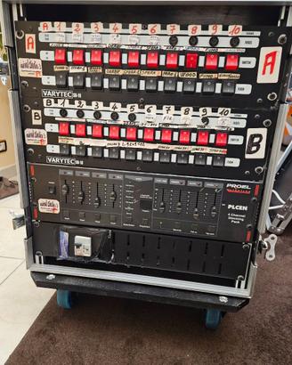 FLIGHT CASE professionale DJ completo di centralin