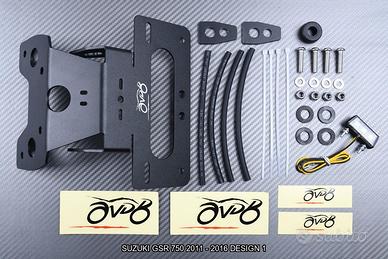 Portatarga corto SUZUKI GSR 750 2011 - 2016
