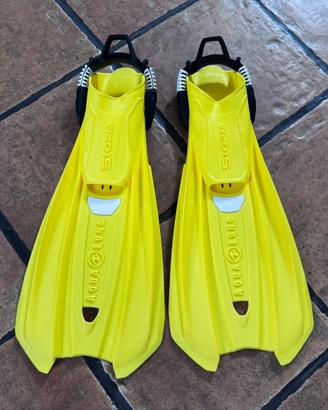 Pinne Aqualung Storm - Giallo