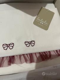 Lenzuolino culla lalalu nuovo