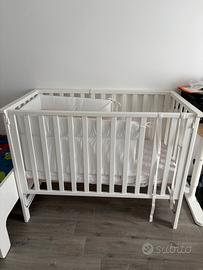 Lettino bambini azzurra design contact