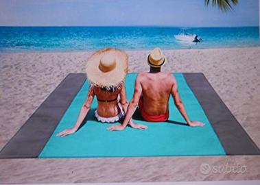 Telo spiaggia/picnic imperm. 210 x 200 come nuovo