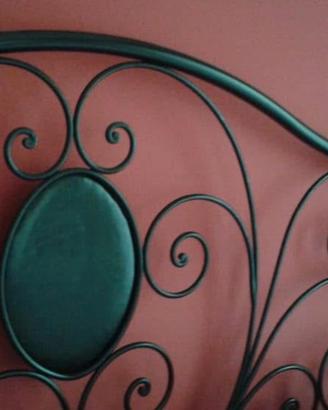 Letto in ferro battuto