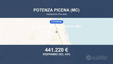 Immobile in asta di 400 m² a Potenza Picena
