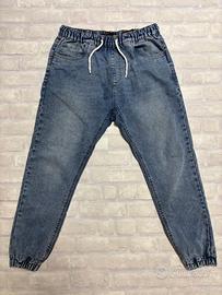 Pantalone Jeans Jogger Piazza Italia Taglia M/L