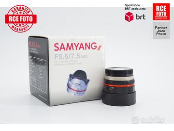 Samyang 7.5 F3.5 UMC Fisheye MFT (Olympus)