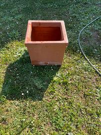 Vaso in resina Euro3plast millerighe cm 45