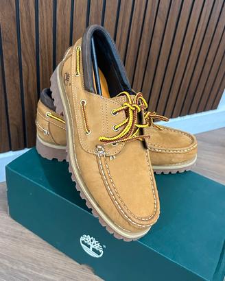 Timberland Authentic Boat Shoe Wheat Nubuck