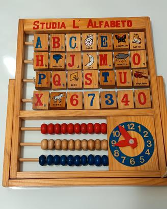 gioco didattico vintage 