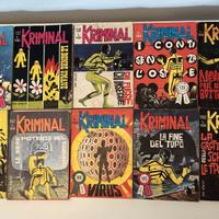 Kriminal 25 numeri dal 136 al 176, anche singoli