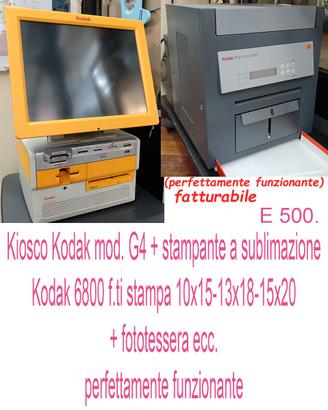 Kiosco Kodak + stampante