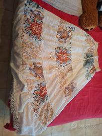 Gonna estiva floreale