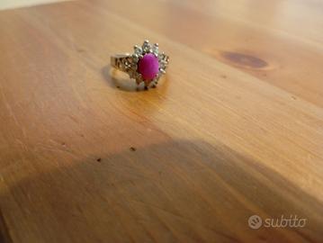 anello in argento 925 margherita 