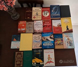 Lotto 21 Libri -Murakami,Blackwater, Brown, Follet