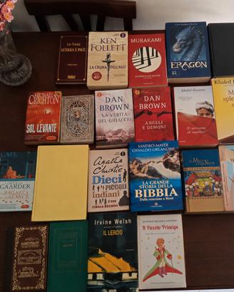 Lotto 21 Libri -Murakami,Blackwater, Brown, Follet