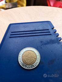 moneta 500lire banca d'Italia