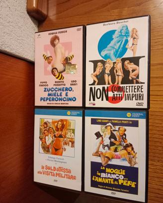 La commedia sexy all'italiana in DVD