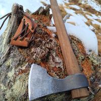 Ascia accetta bushcraft campeggio